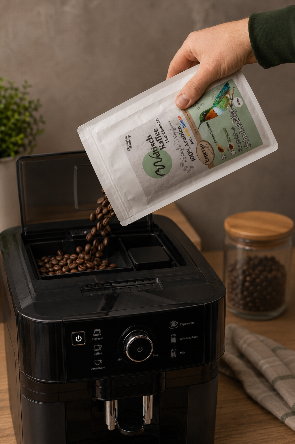 Espresso Kaffee: Welttisch First Edition