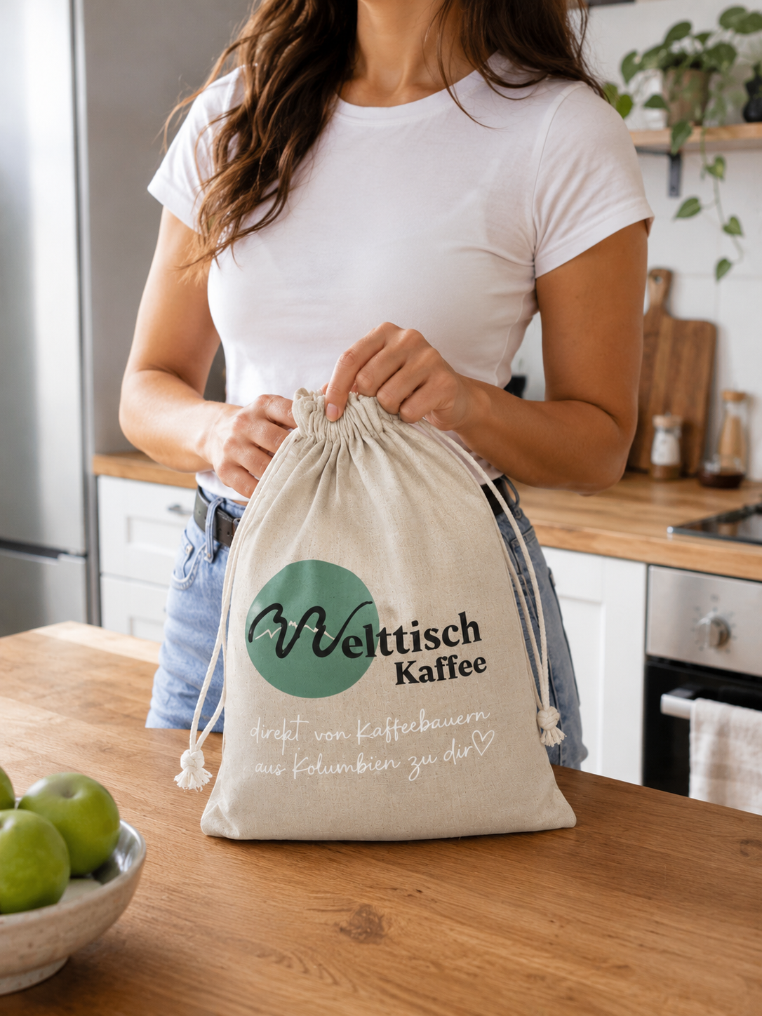 Recycled Cotton Bag - Welttisch Origins Collection