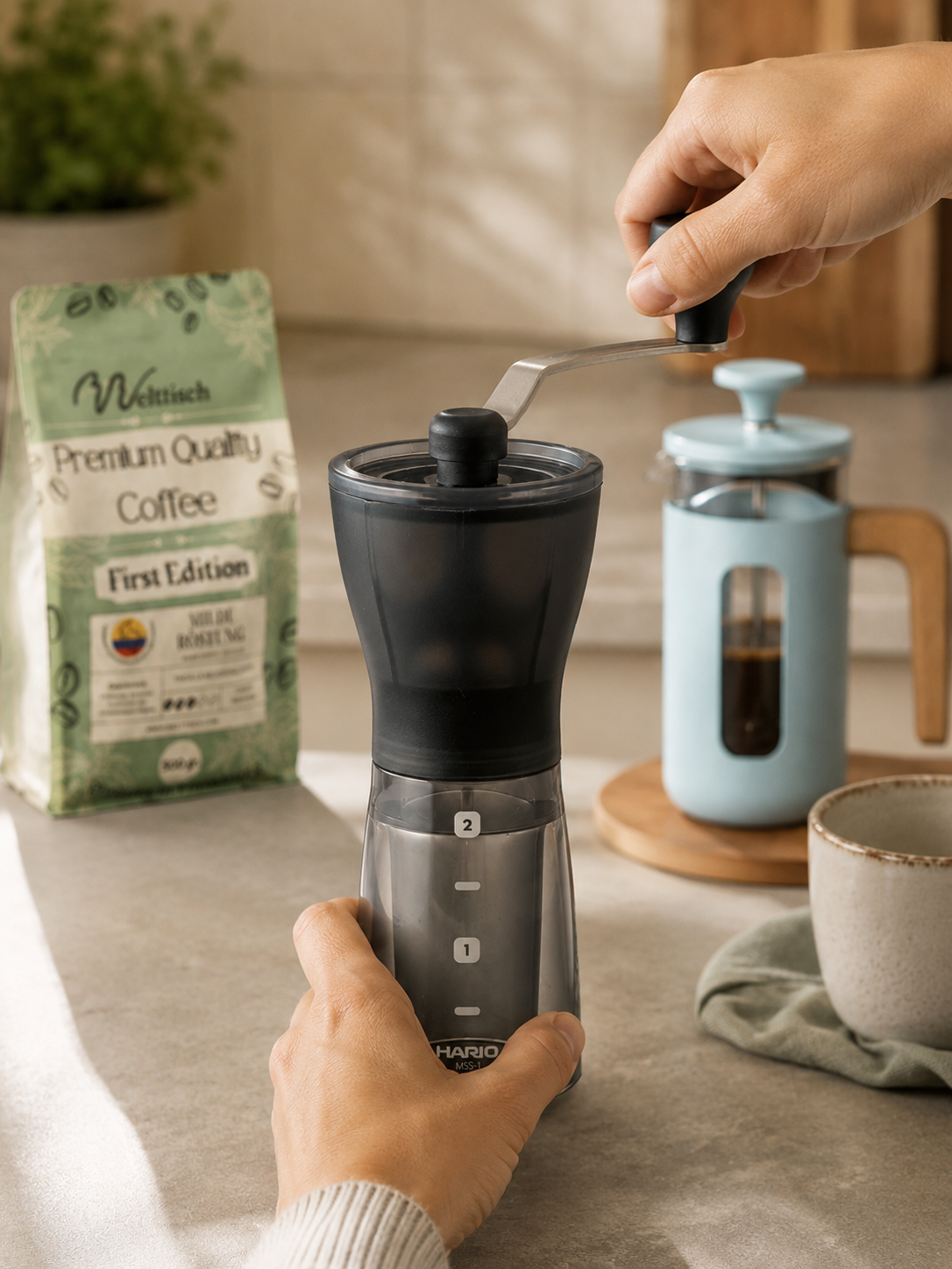 Hario Mini Mill Plus -Handmühle