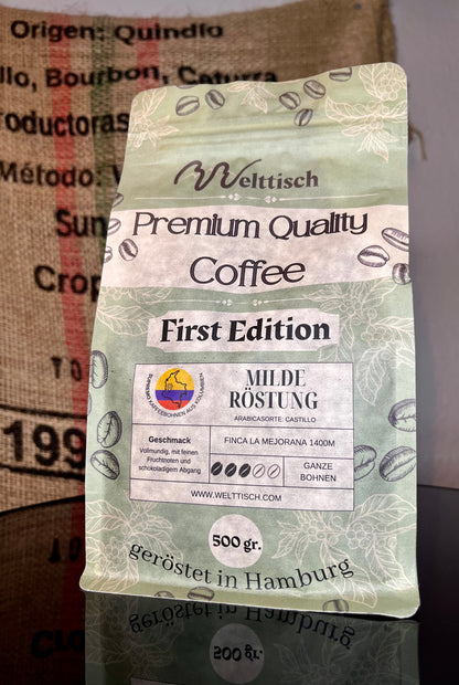 Kolumbianischer Kaffee: Welttisch First Edition