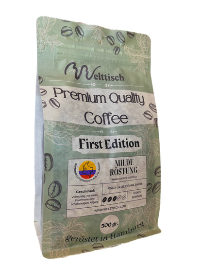Kolumbianischer Kaffee: Welttisch First Edition